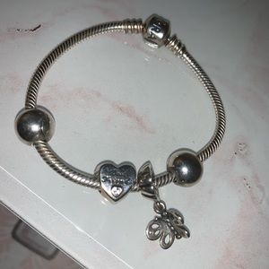 Authentic Pandora charm bracelet.